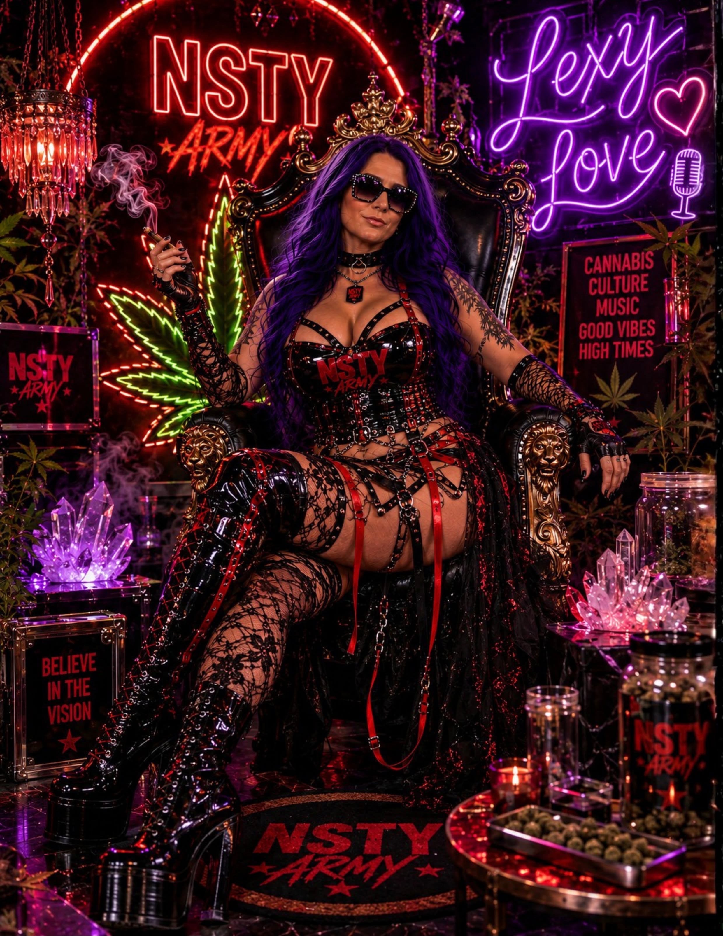 Lexy Love – Wake Up My Loves Window Sticker