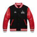 Dantana Varsity Jacket Black Red
