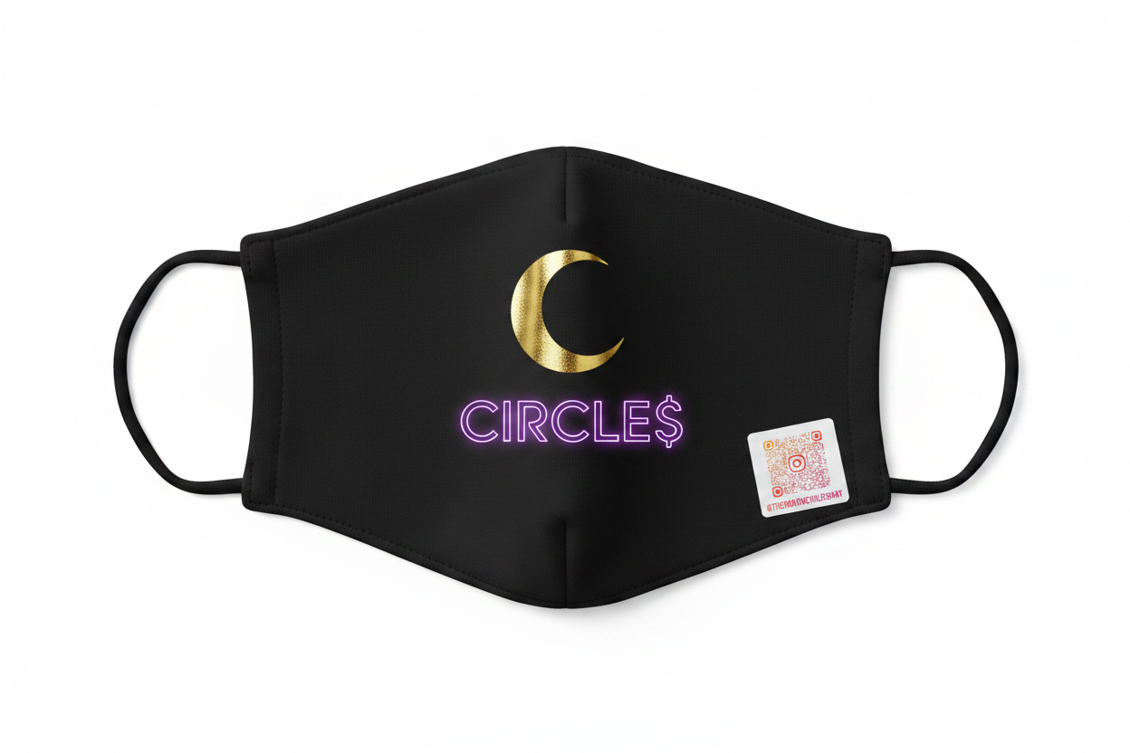 MoonChild Shayla — CIRCLE$ Face Mask